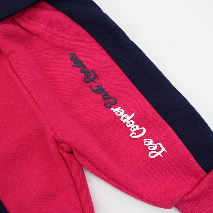 Picture of LC11294-LEE COOPER THERMAL FLEECE GIRLS TRACKSUIT/JOGGING